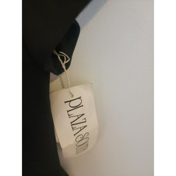 PlazaSouth SheathDress Embroidered WomensSize10 Black Coquette Office PreppyNWT - Picture 5 of 9